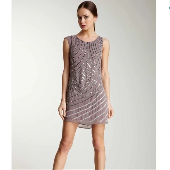 oversized glitter t shirt dress Anna-Kaci Womens Plus Size Short Sleeve Sequin Dresses V Neck T Shirt Shift Sparkle Dress
